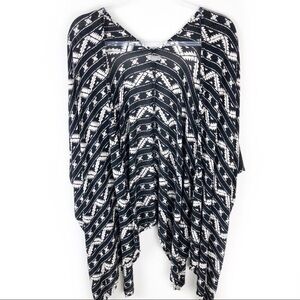 Ecoté- Aztec open front cardigan kimono size: XS